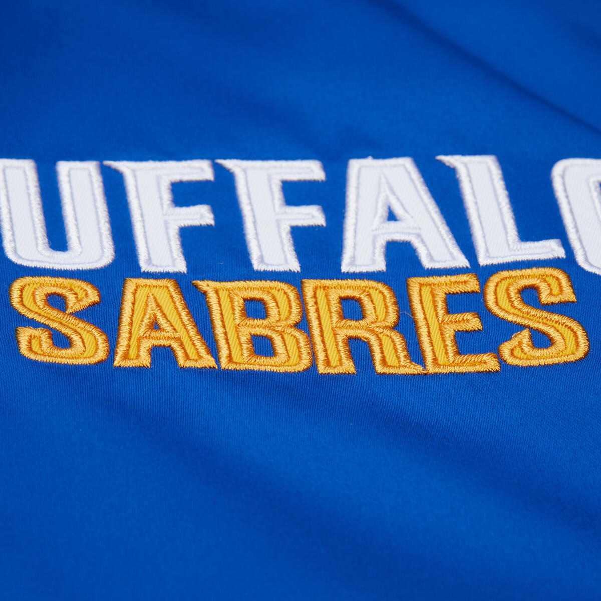 NHL THROW IT BACK HEAVYWEIGHT SATIN JACKET CURRENT SABRES - Image 3