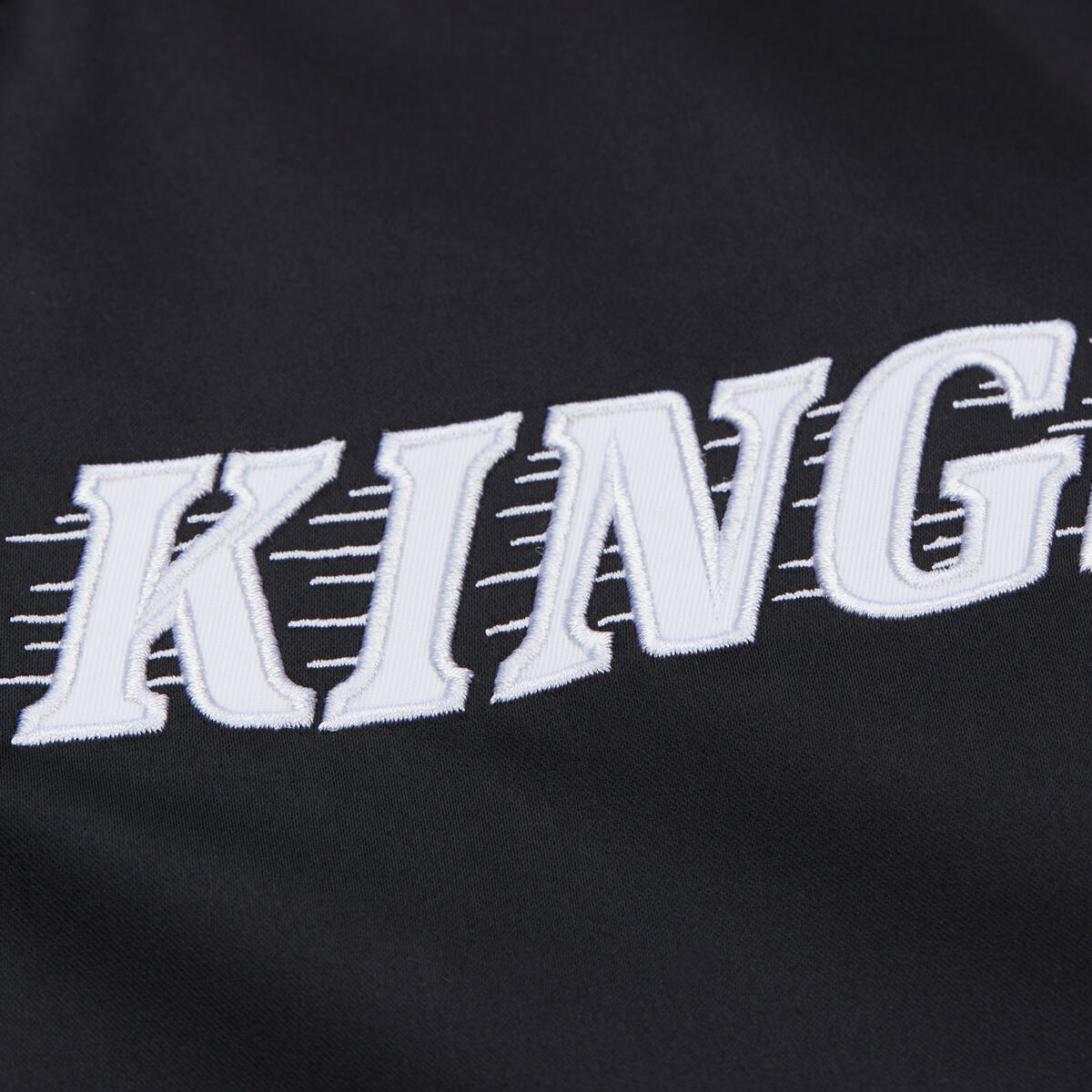 NHL THROW IT BACK HEAVYWEIGHT SATIN JACKET CURRENT KINGS - Image 3