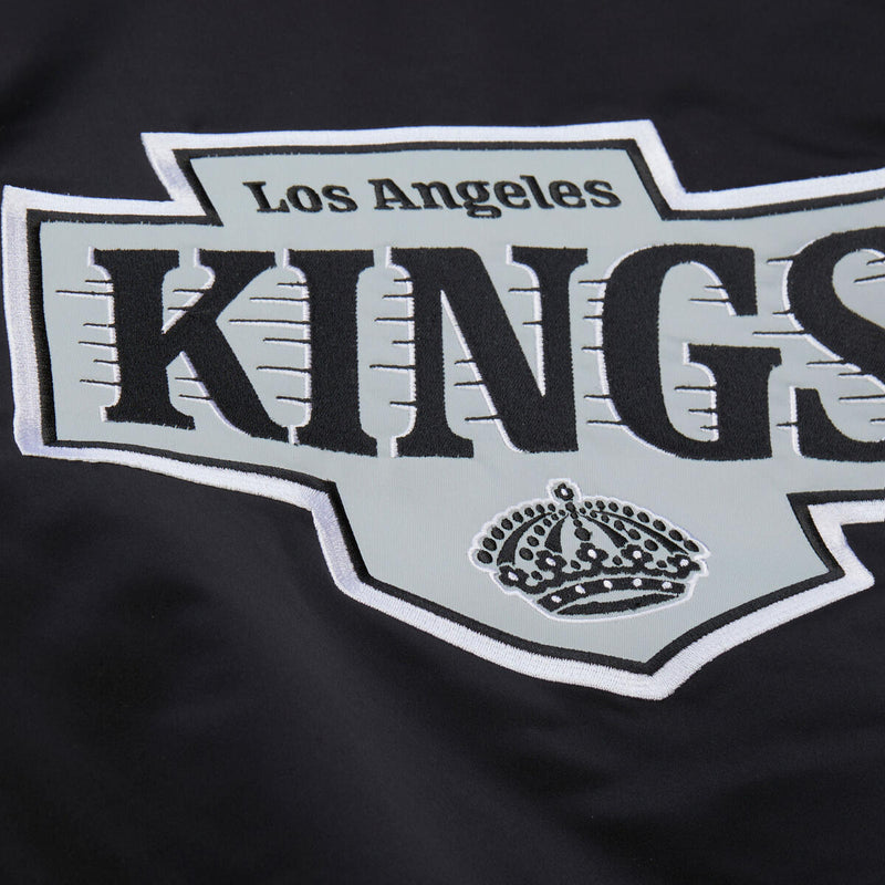 NHL THROW IT BACK HEAVYWEIGHT SATIN JACKET CURRENT KINGS - Image 8