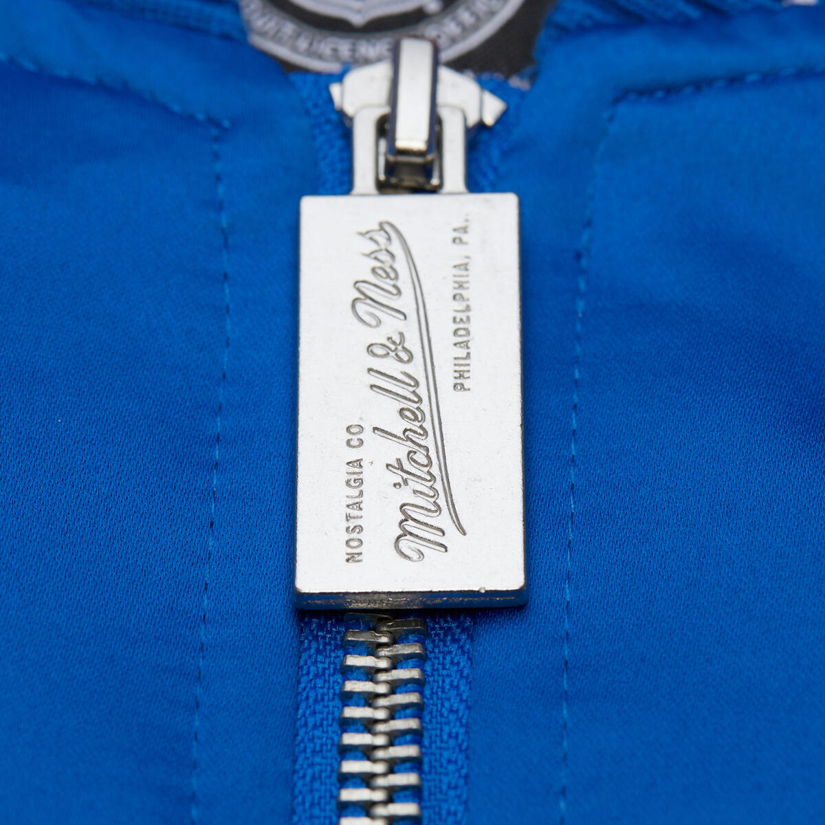 NHL THROW IT BACK HEAVYWEIGHT SATIN JACKET CURRENT RANGERS - Image 4