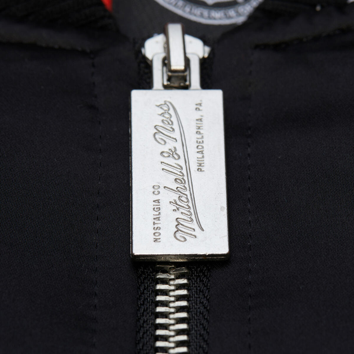 NHL THROW IT BACK HEAVYWEIGHT SATIN JACKET CURRENT FLYERS - Image 4