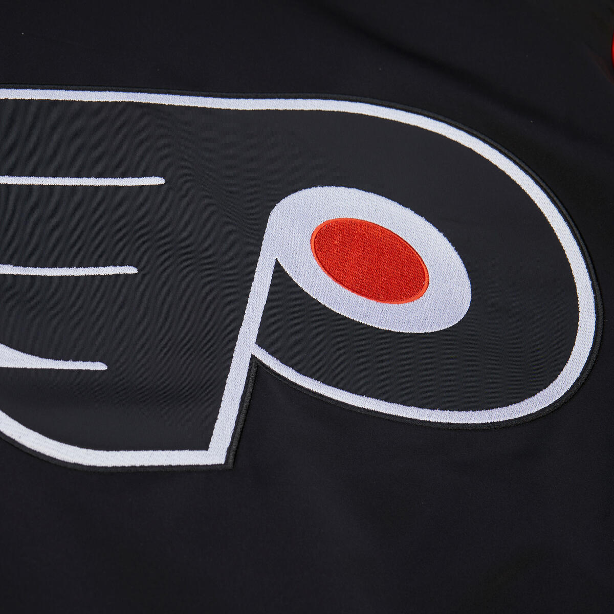 NHL THROW IT BACK HEAVYWEIGHT SATIN JACKET CURRENT FLYERS - Image 8