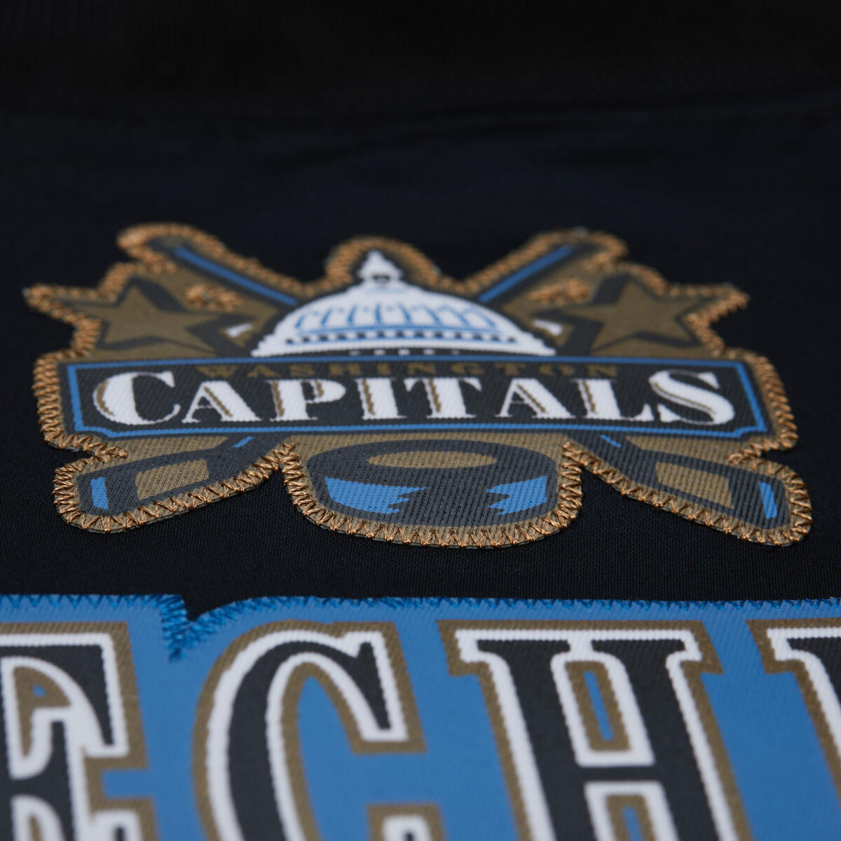 NHL MAXXED OUT SATIN JACKET CAPITALS ALEXANDER OVECHKIN - Black - Image 6