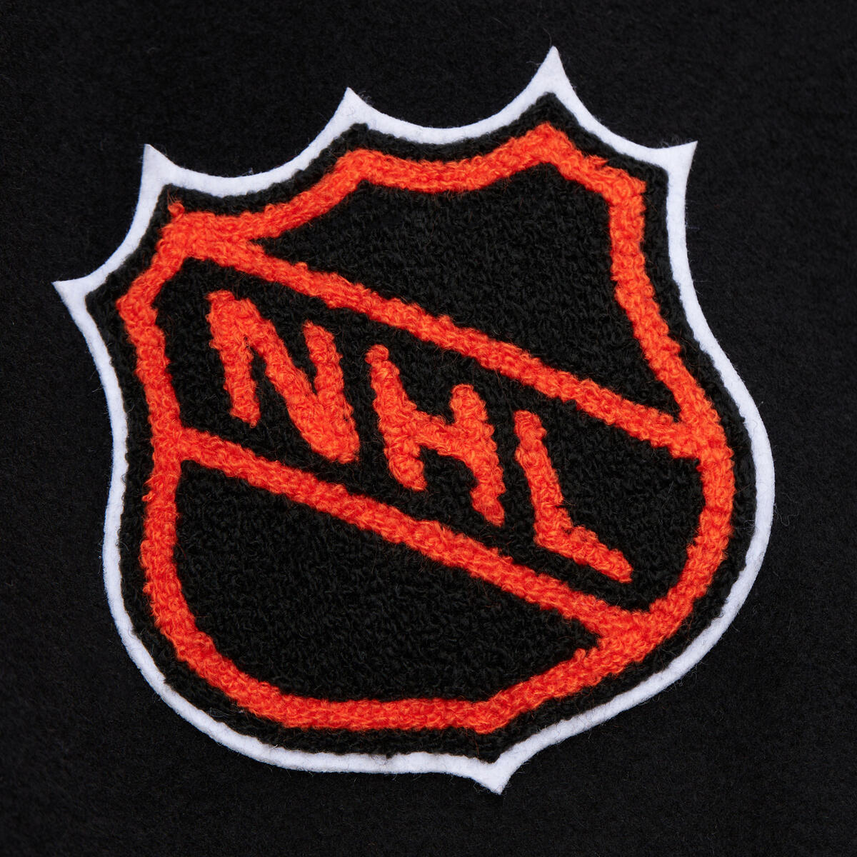 NHL BLACK OUT COLLECTION VARSITY JACKET CURRENTLOGO BRUINS Black JK11349-BBNBLCK - Image 3