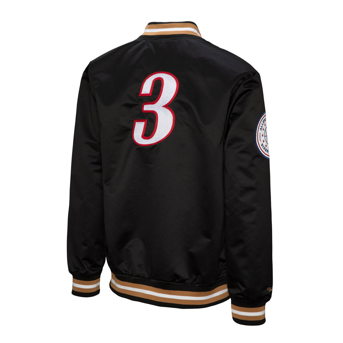 NBA LEGENDS COLLECTION SATIN JACKET PHILADELPHIA 76ERS ALLEN IVERSON - Image 2