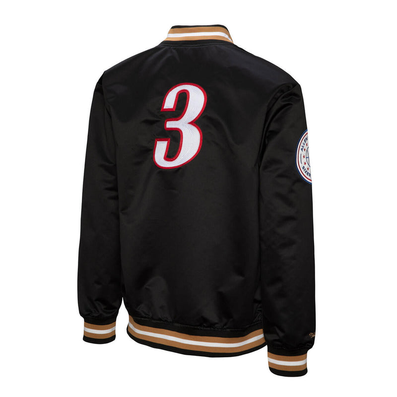 NBA LEGENDS COLLECTION SATIN JACKET PHILADELPHIA 76ERS ALLEN IVERSON - Image 2