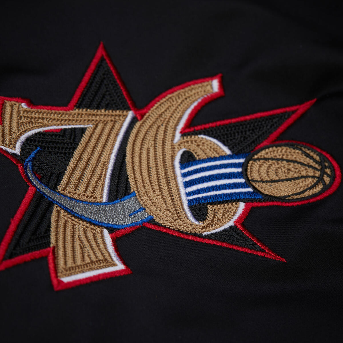 NBA LEGENDS COLLECTION SATIN JACKET PHILADELPHIA 76ERS ALLEN IVERSON - Image 3