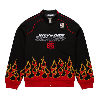 NBA JUST DON RACING JACKET ALL-STAR - Black - Image 1