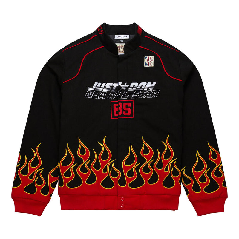 NBA JUST DON RACING JACKET ALL-STAR - Black - Image 1