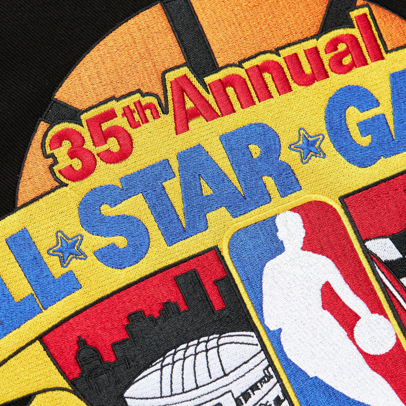 NBA JUST DON RACING JACKET ALL-STAR - Black - Image 9