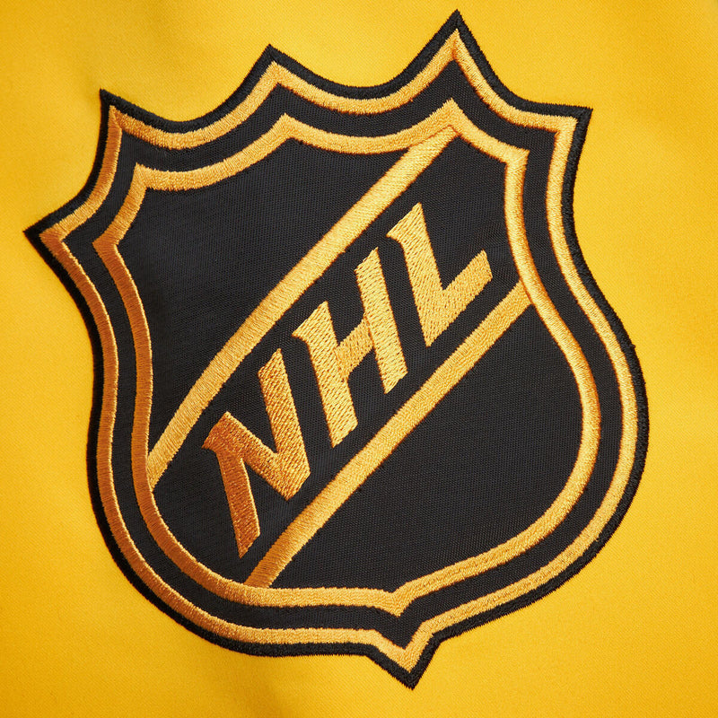 NHL PRIMETIME HEAVYWEIGHT SATIN JACKET CURRENT LOGO BRUINS Black JK8077-BBNBLCK - Image 4