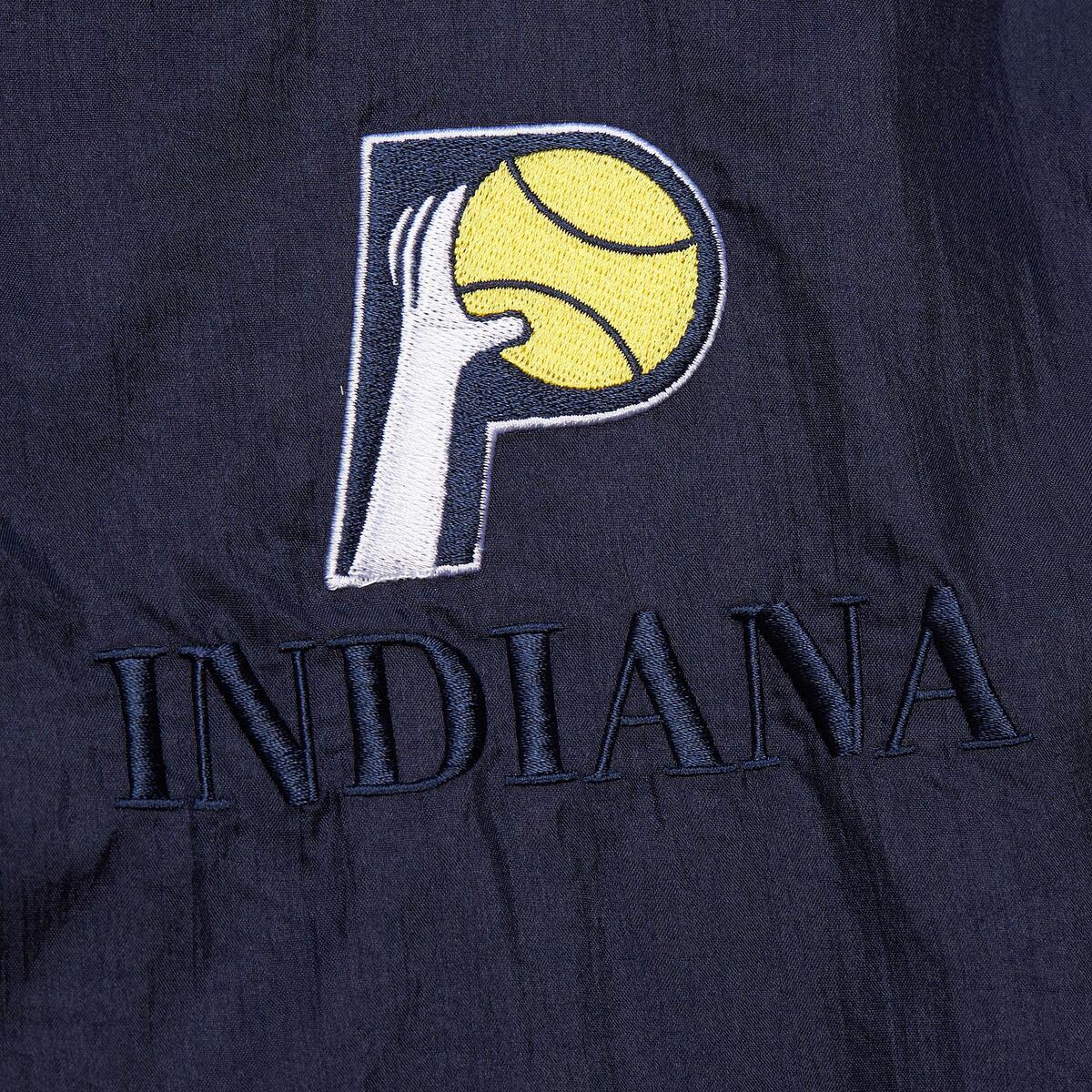 NBA TEAM OG 3.0 ANORAK VINTAGE LOGO PACERS Navy JK8084-IPANAVY - Image 3