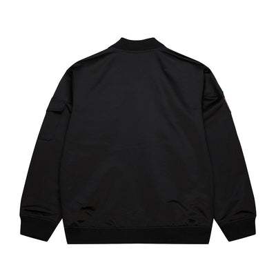 NBA TEAM LEADER SATIN BOMBER VINTAGE LOGO LAKERS - Image 2