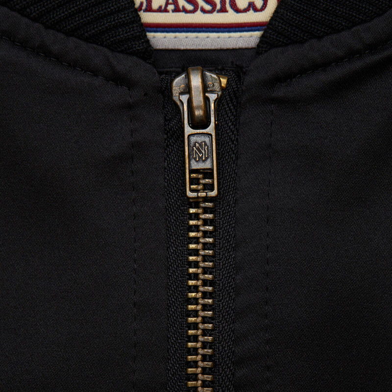 NBA TEAM LEADER SATIN BOMBER VINTAGE LOGO LAKERS - Image 6