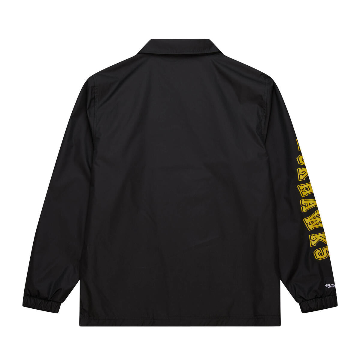 NHL COACHES JACKET BLACKHAWKS Black JK8698-CBHBLCK - Image 2