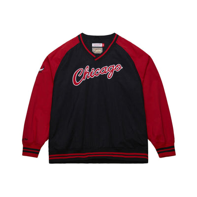 NBA NYLON PULLOVER JACKET CHICAGO BULLS - Black - Image 1