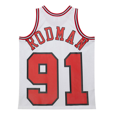 NBA MAXXED OUT JERSEY BULLS 1997 DENNIS RODMAN - White - Image 2