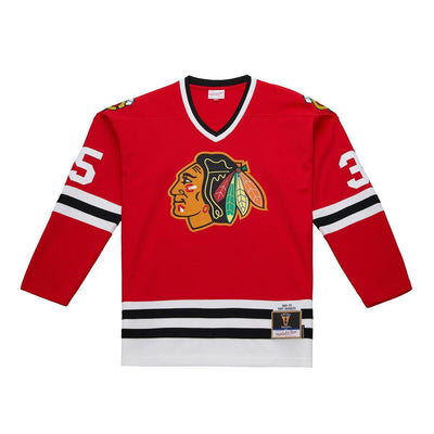 NHL DARK JERSEY BLACKHAWKS 1969 TONY ESPOSITO - Scarlet - Image 1