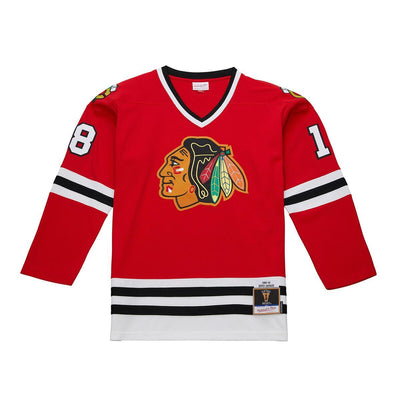 NHL DARK JERSEY BLACKHAWKS 1980 DENIS SAVARD - Scarlet - Image 1
