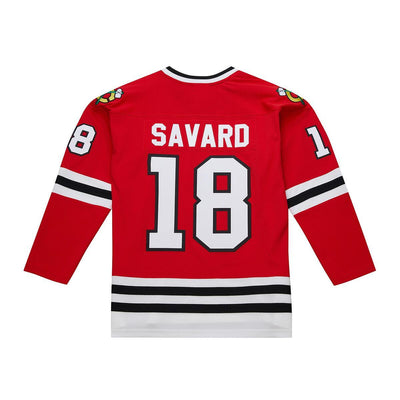 NHL DARK JERSEY BLACKHAWKS 1980 DENIS SAVARD - Scarlet - Image 2