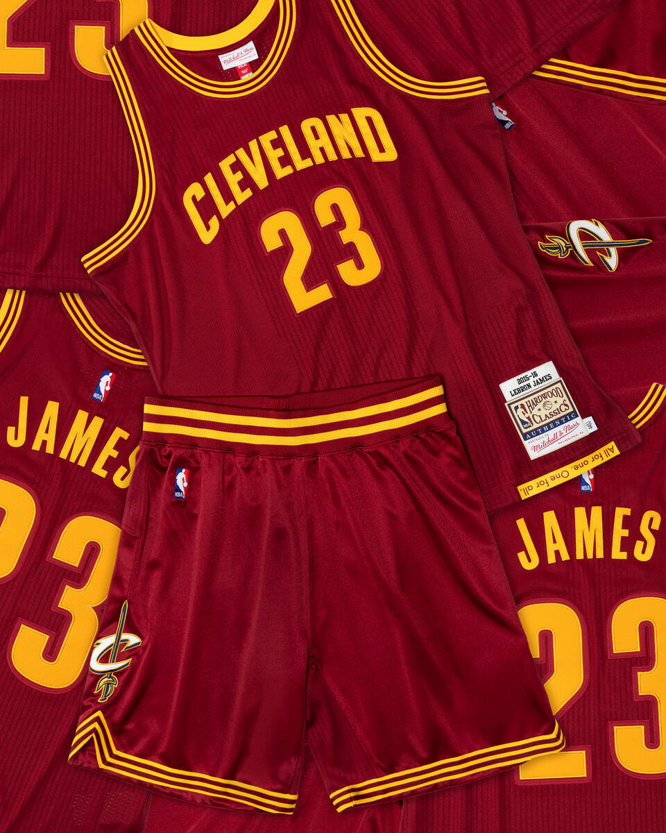 NBA DARK JERSEY CAVALIERS 2015 LEBRON JAMES BURGUNDY JY10834-CCABRGY - Image 17