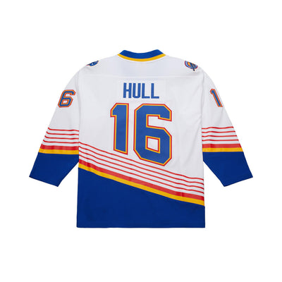 NHL WHITE JERSEY BLUES 1995 BRETT HULL White JY11608-SLUWHIT - Image 2