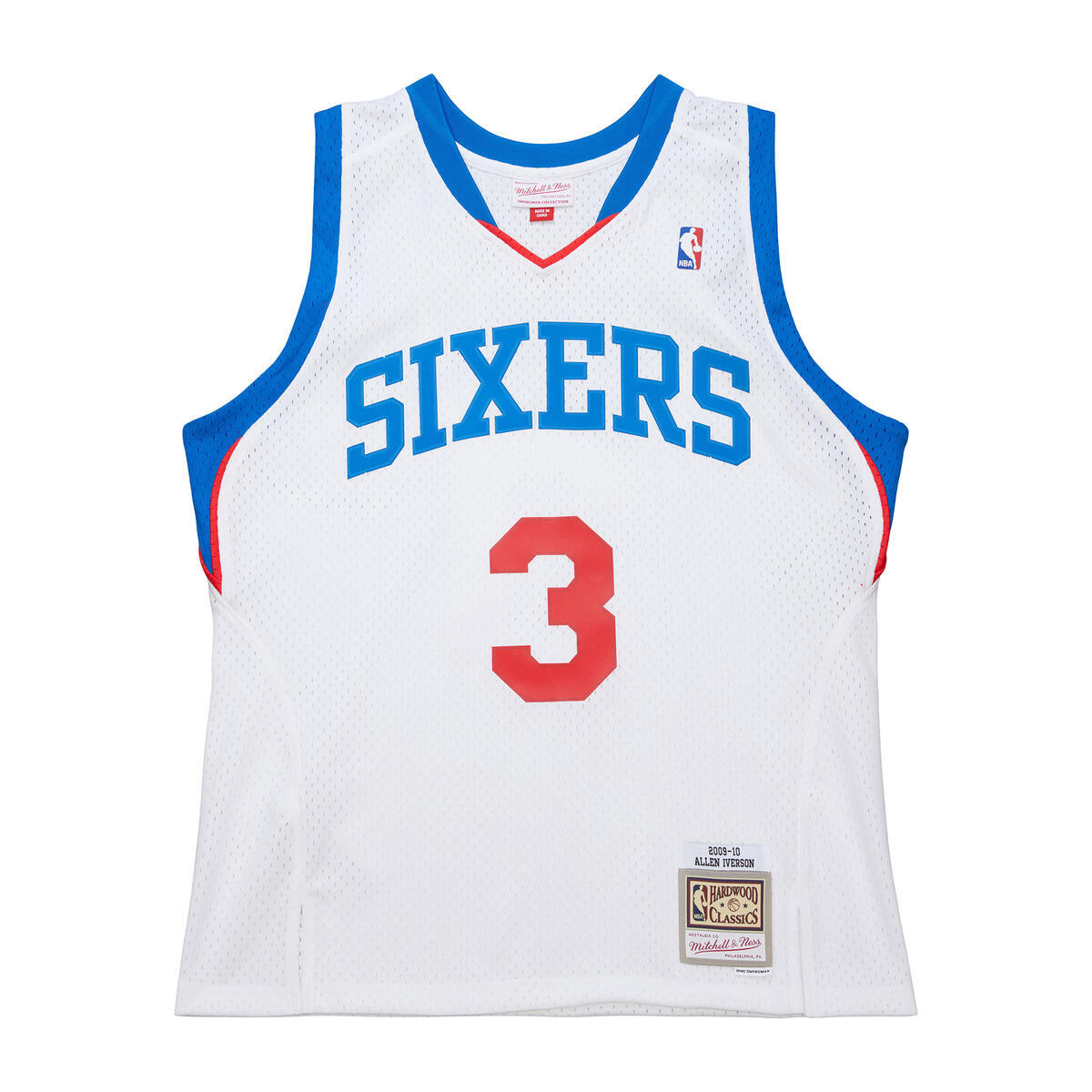 NBA WHITE JERSEY 76ERS 2009 ALLEN IVERSON - White - Image 1