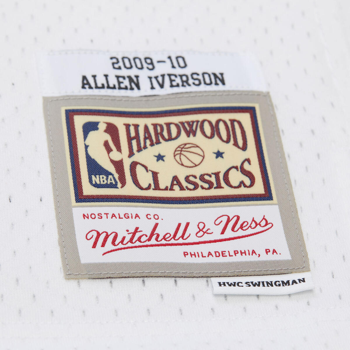 NBA WHITE JERSEY 76ERS 2009 ALLEN IVERSON - White - Image 5