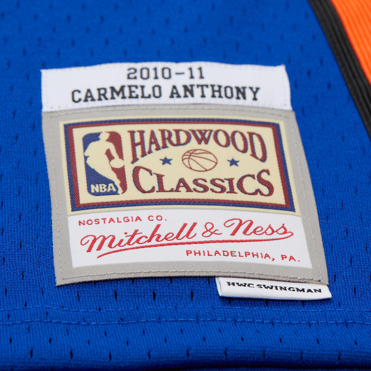 NBA DARK JERSEY KNICKS 2010 CARMELO ANTHONY - Image 5