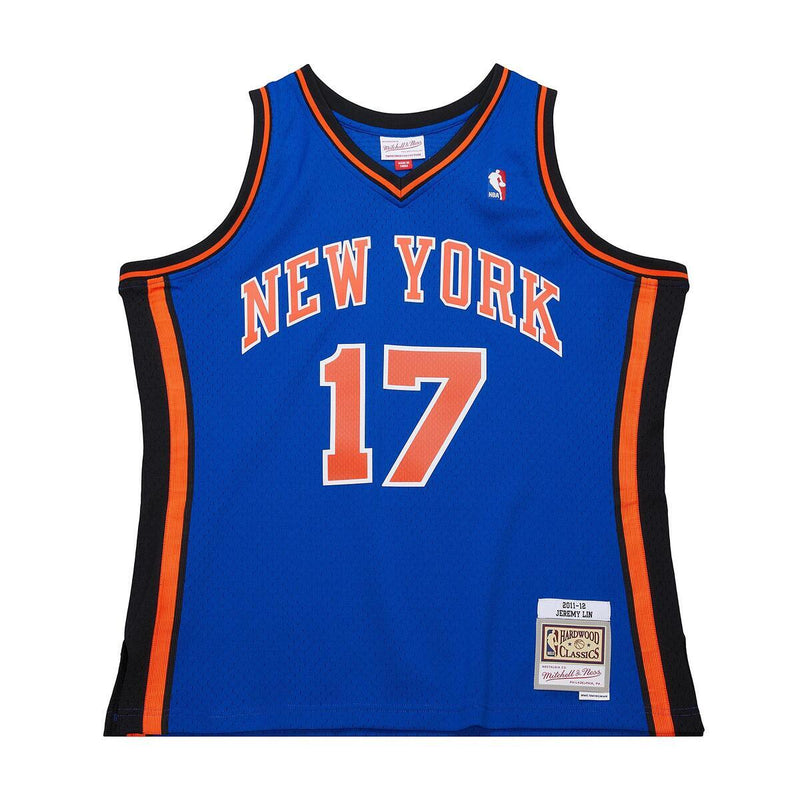 NBA DARK JERSEY KNICKS 2011 JEREMY LIN Royal JY11631-NYKROYA - Image 1