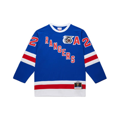 NHL DARK JERSEY RANGERS 1991 MIKE GARTNER - Blue - Image 1