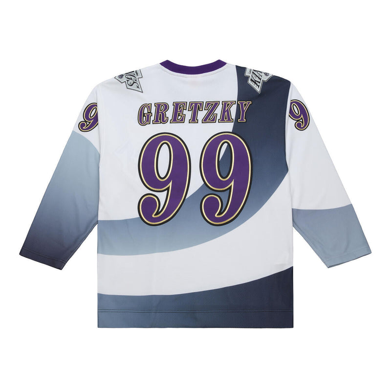 NHL ALTERNATE JERSEY LOS ANGELES KINGS 1995 WAYNE GRETZKY - Image 2