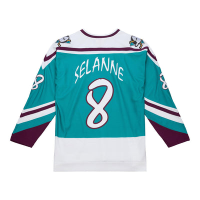 NHL ALTERNATE JERSEY DUCKS 1995 TEEMU SELANNE - DUCKS TEAL - Image 2