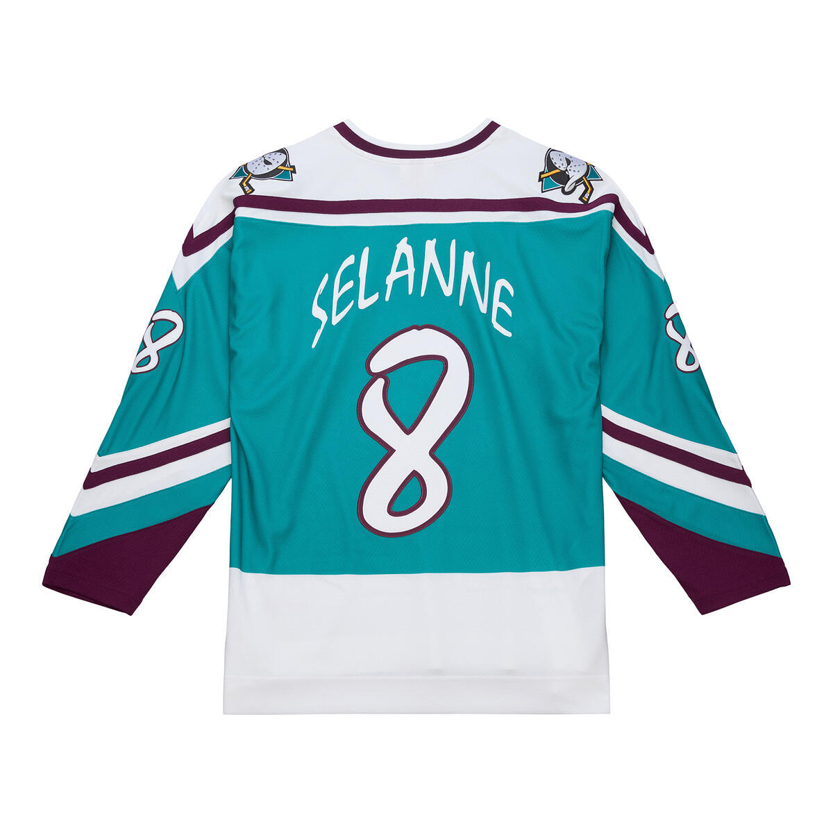 NHL ALTERNATE JERSEY DUCKS 1995 TEEMU SELANNE - DUCKS TEAL - Image 2
