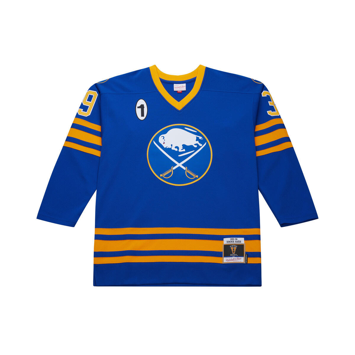 NHL DARK JERSEY SABRES 1995 DOMINIK HASEK - Royal - Image 1