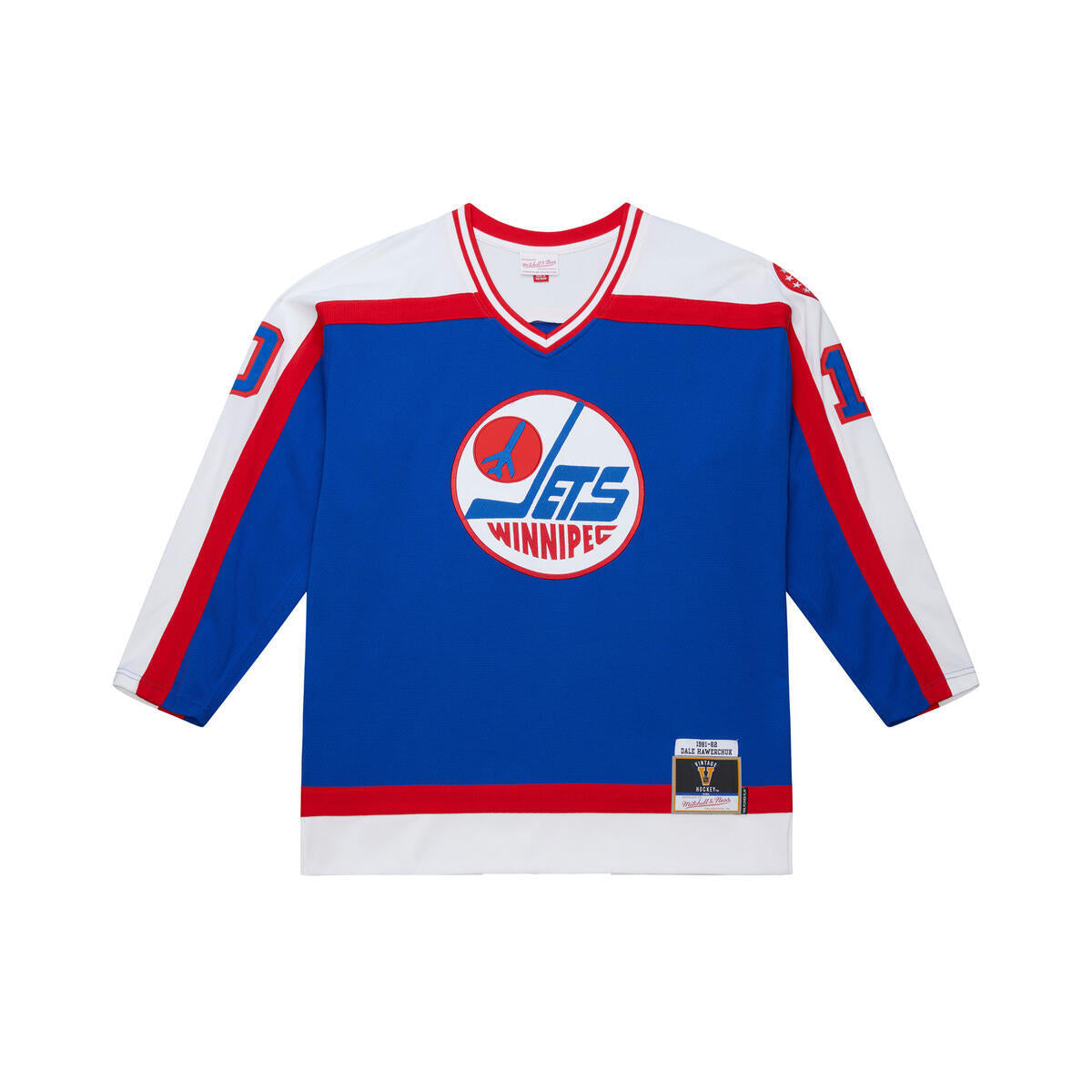 NHL DARK JERSEY JETS 1981 DALE HAWERCHUK - Royal - Image 1