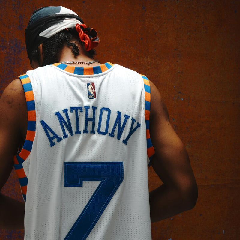 NBA AUTHENTIC JERSEY KNICKS 2015 CARMELO ANTHONY - Image 11