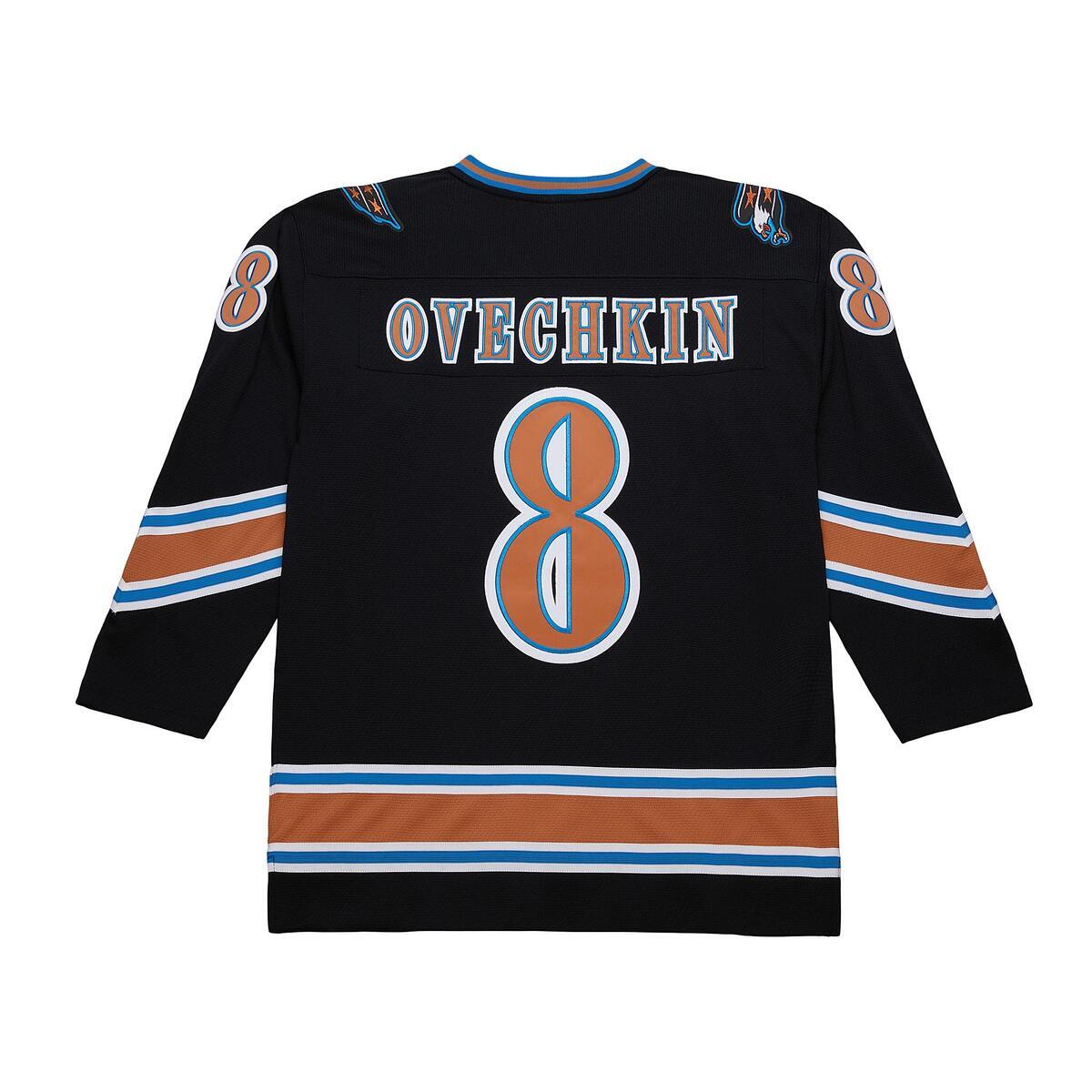 NHL POWER PLAY ROOKIE JERSEY CAPITALS 2005 ALEXANDER OVECHKIN Black JY14226-WCABLCK - Image 2