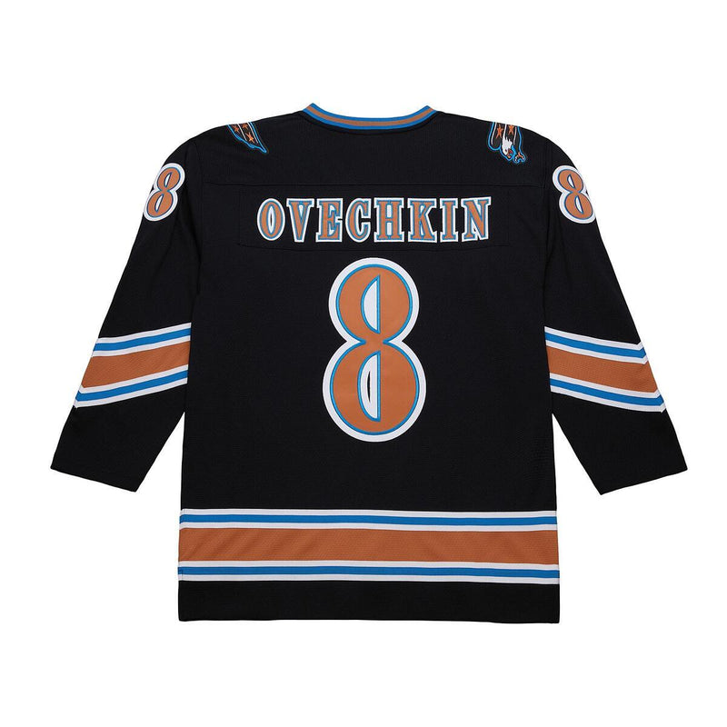 NHL POWER PLAY ROOKIE JERSEY CAPITALS 2005 ALEXANDER OVECHKIN Black JY14226-WCABLCK - Image 2