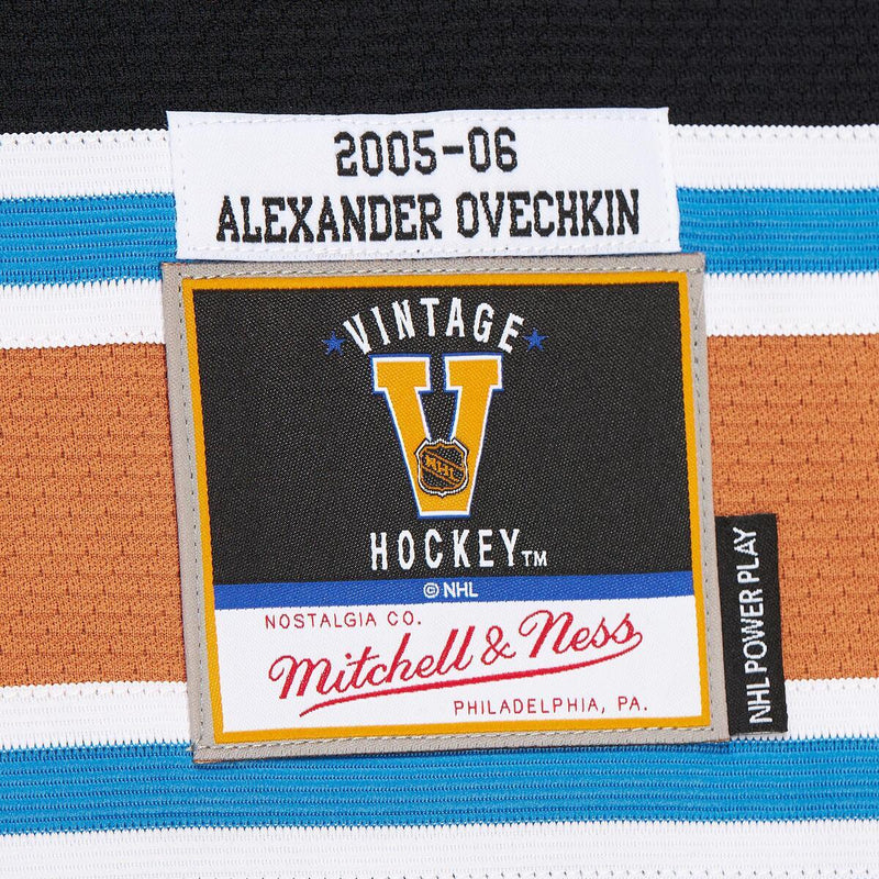 NHL POWER PLAY ROOKIE JERSEY CAPITALS 2005 ALEXANDER OVECHKIN Black JY14226-WCABLCK - Image 5