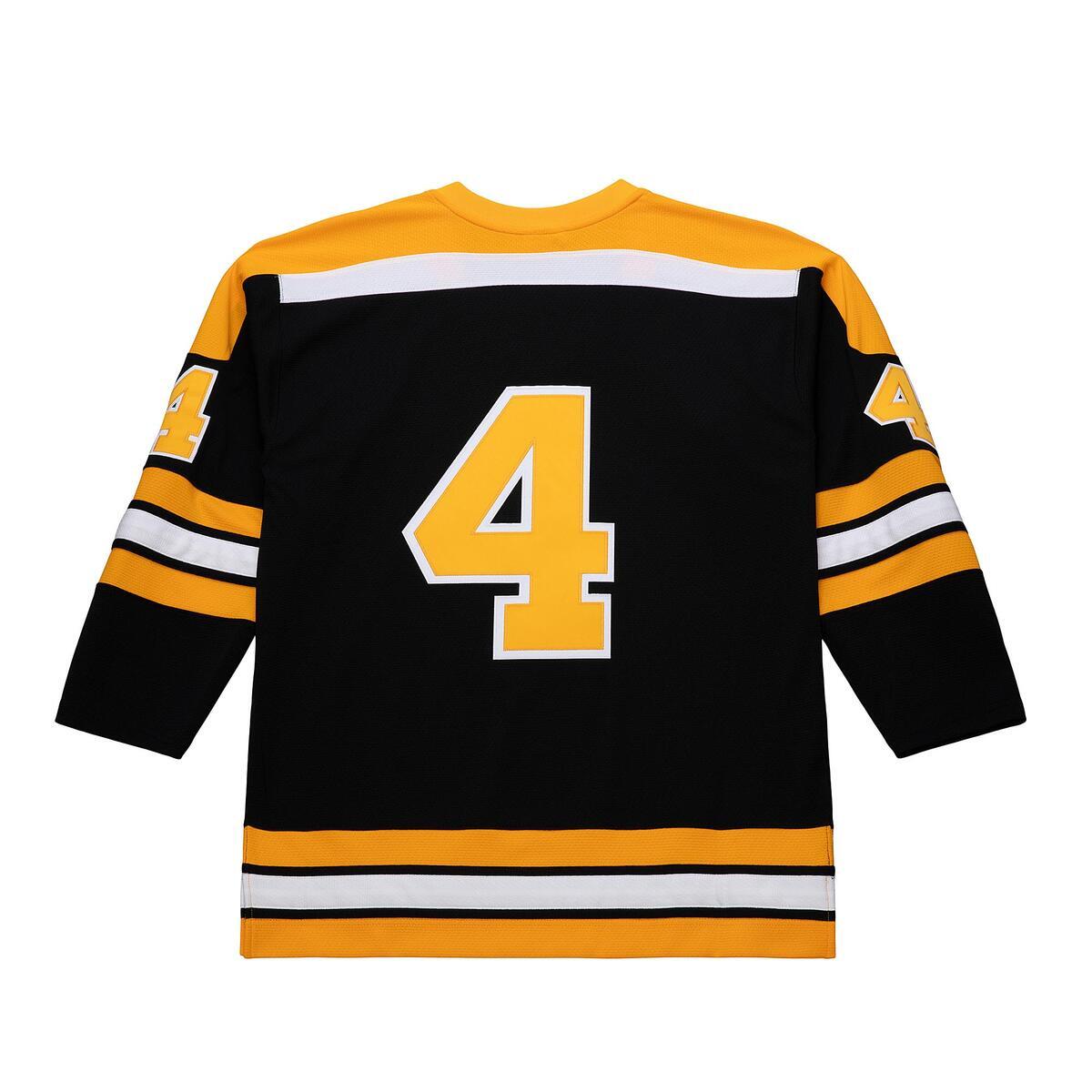 NHL DARK JERSEY BLUE LINE 2.0 BRUINS 1971 BOBBY ORR - Black - Image 3