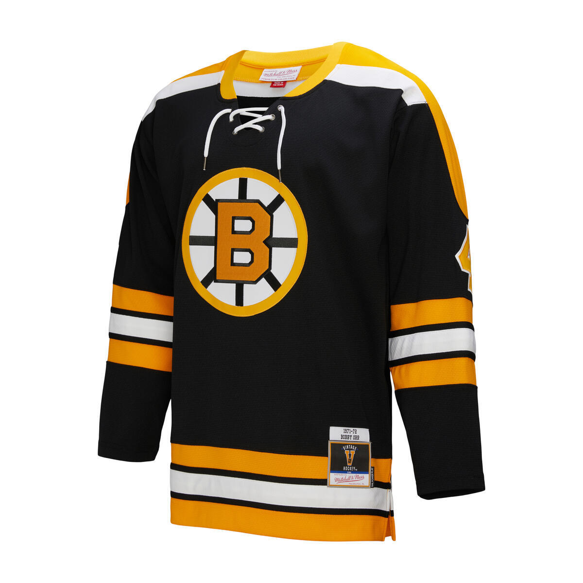 NHL DARK JERSEY BLUE LINE 2.0 BRUINS 1971 BOBBY ORR - Black - Image 12