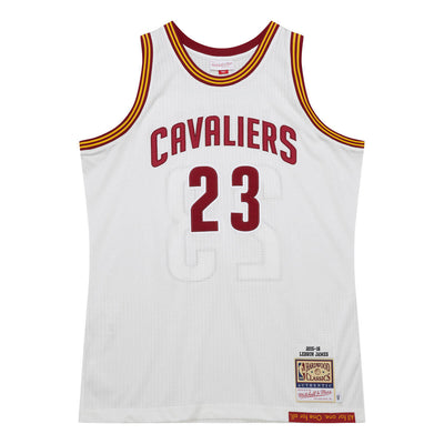 NBA WHITE JERSEY CAVALIERS 2015 LEBRON JAMES White JY8692-CCAWHIT - Image 1