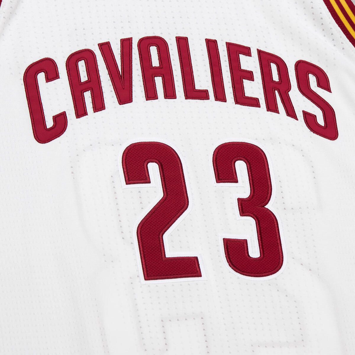 NBA WHITE JERSEY CAVALIERS 2015 LEBRON JAMES White JY8692-CCAWHIT - Image 3