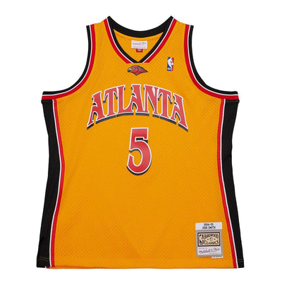NBA YELLOW ALTERNATE JERSEY HAWKS 2004 JOSH SMITH - Yellow - Image 1