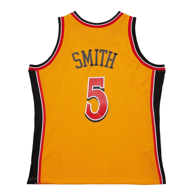 NBA YELLOW ALTERNATE JERSEY HAWKS 2004 JOSH SMITH - Yellow - Image 2