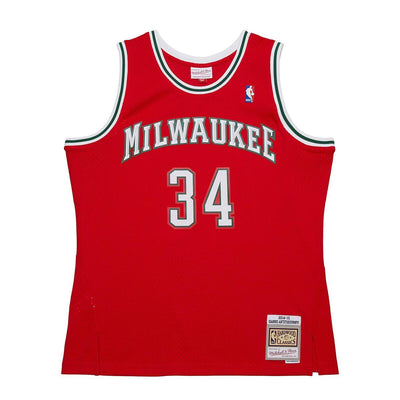 NBA DARK ALTERNATE JERSEY BUCKS 2014 GIANNIS ANTEOKOUNMPO - Red - Image 1