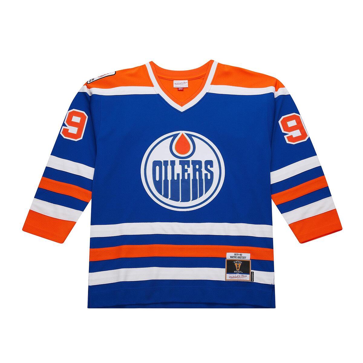 NHL DARK JERSEY OILERS 1979 WAYNE GRETZKY Royal JY8745-EDOROYA - Image 1
