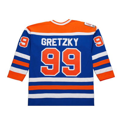 NHL DARK JERSEY OILERS 1979 WAYNE GRETZKY Royal JY8745-EDOROYA - Image 2
