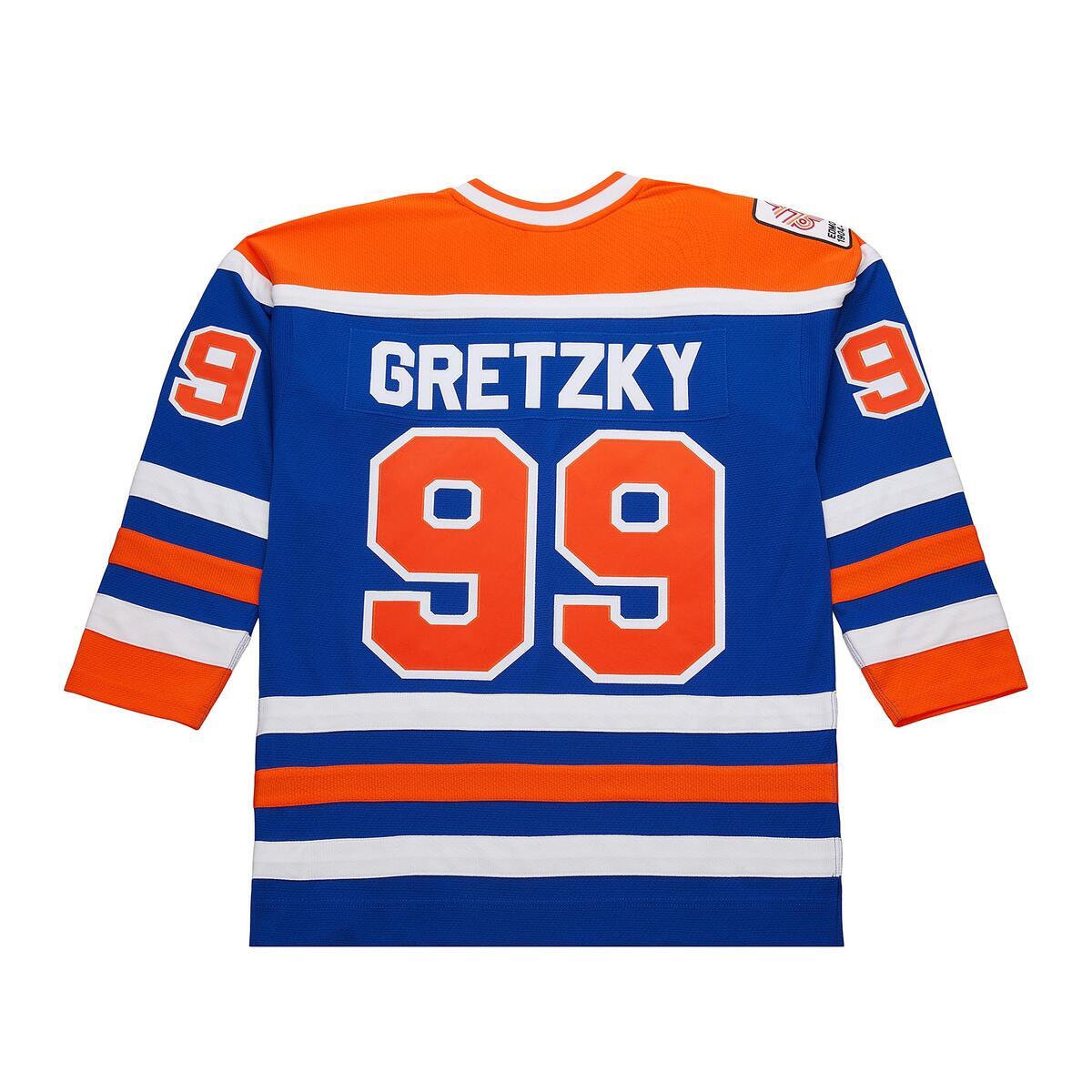 NHL DARK JERSEY OILERS 1979 WAYNE GRETZKY Royal JY8745-EDOROYA - Image 2